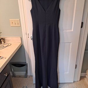 Long navy gown size 8